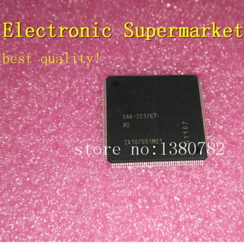 

Free Shipping 2pcs-10pcs SAK-TC1767-256F80HLAD SAK-TC1767 LQFP-167 New original IC In stock!