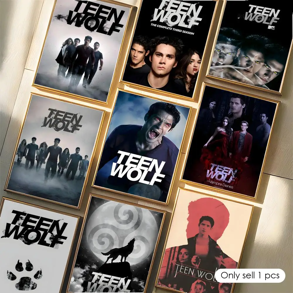 Series Werewolf Teen Wolf Painting Calligraphy Poster Office Fine Reproduction French Canvas