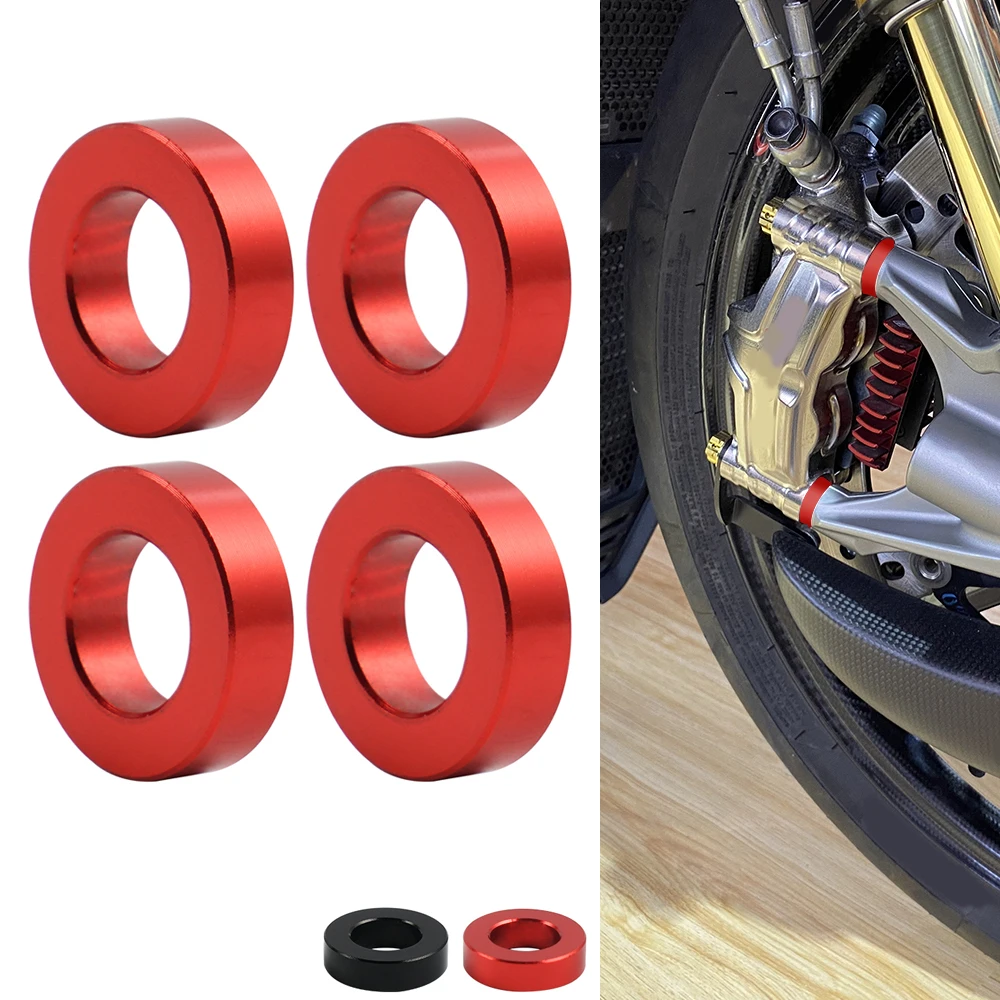 Motorcycle CNC Front Brake Caliper Spacers for Ducati Superbike Panigale V4 R S 955 1199 1299 Panigale Superbike 1098 R S 1198 S