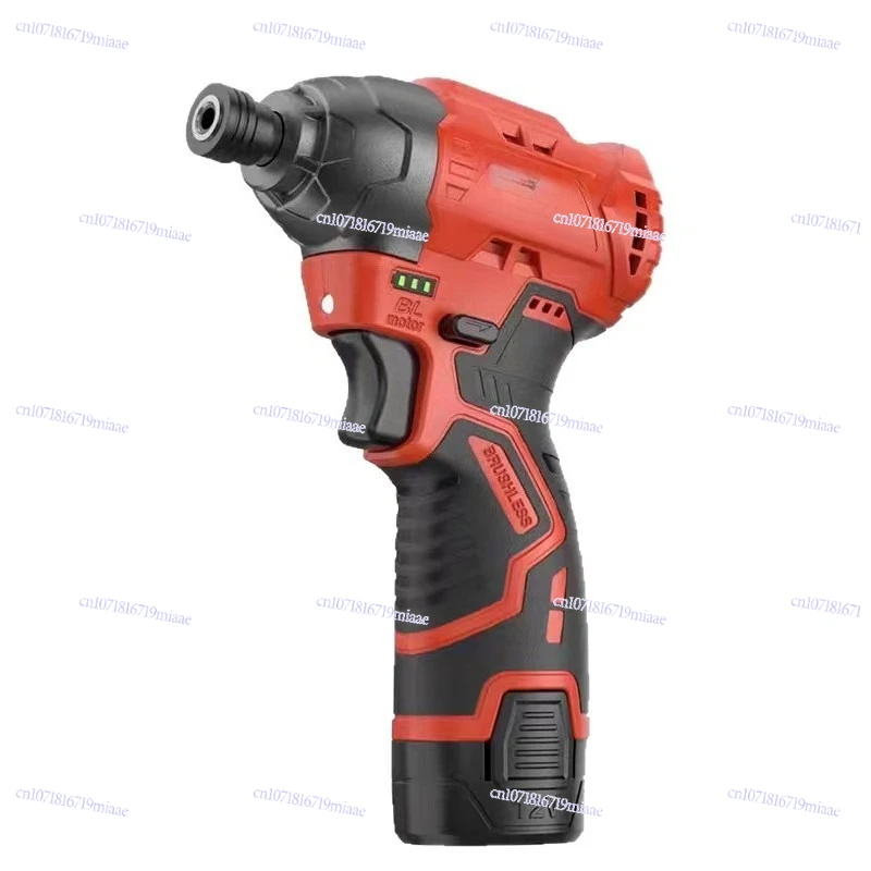 12V Brushless Impact Driver GT-M10 Lithium Electric Screwdriver Compact Portable Multifunctional Rechargeable Drill