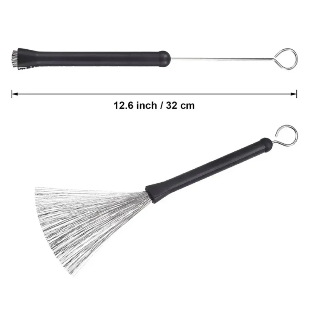1PC Jazz Drum Brush Jazz Bundle Strike Instrument Accessories Wire Brush Drumsticks Drum Accessories