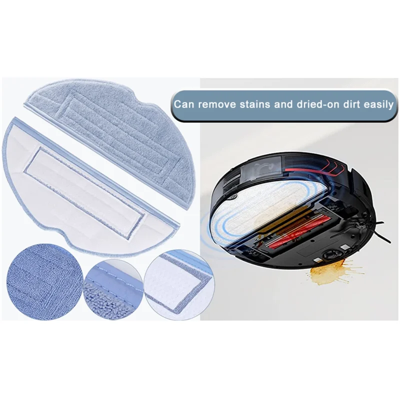 Sanq 27 peças acessórios para xiaomi roborock s7/s7 plus/s7 maxv/s7 maxv plus/t7/t7s/g10s/g10s pro robô aspirador de pó