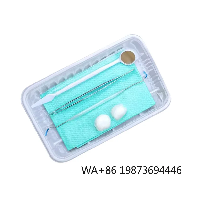 

20-Pack 6-Piece Disposable Oral Examination Kit, Home & Commercial Medical Use