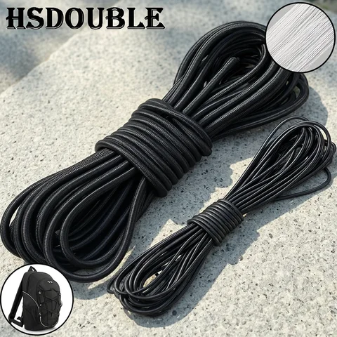 10 Meters Strong Elastic Rope Bungee Shock Cord Stretch String for DIY Jewelry Making Outdoor Project Tent Kayak Boat Backage