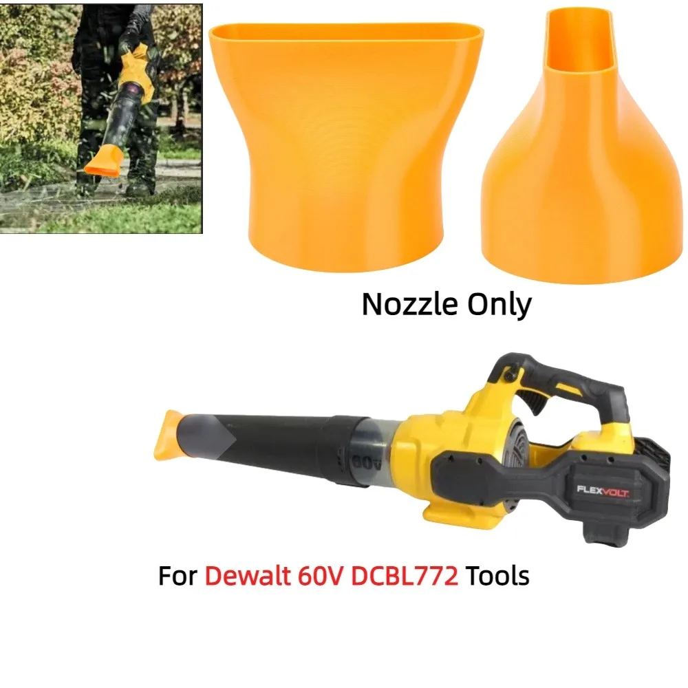 

Leaf Blower Tip Nozzle for Dewalt 60V MAX Flex*volt Flat Tip Attachment DCBL772 Tools(Nozzle Only)