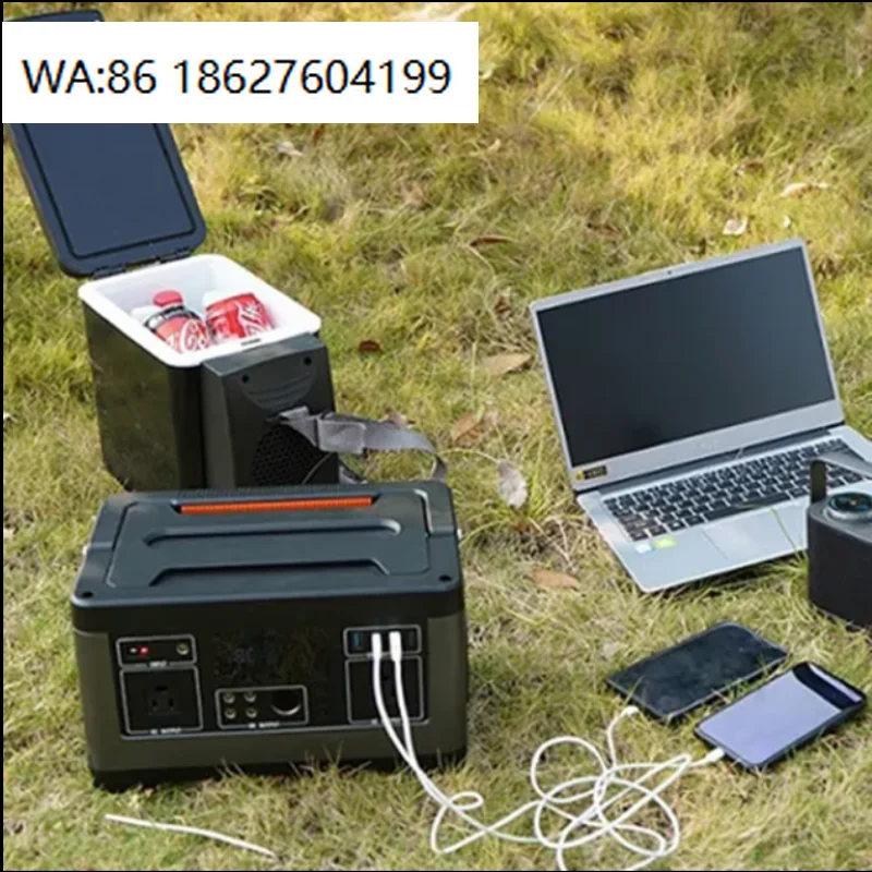 Multifunctional Rechargeable Portable Power Station Solar Charging Home Workshop Outdoor Emergency Generator