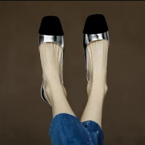 En çok satılan 11, sandalia rasteira, simli-6 numara