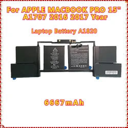 Laptop Battery A1820 for APPLE MACBOOK PRO 15