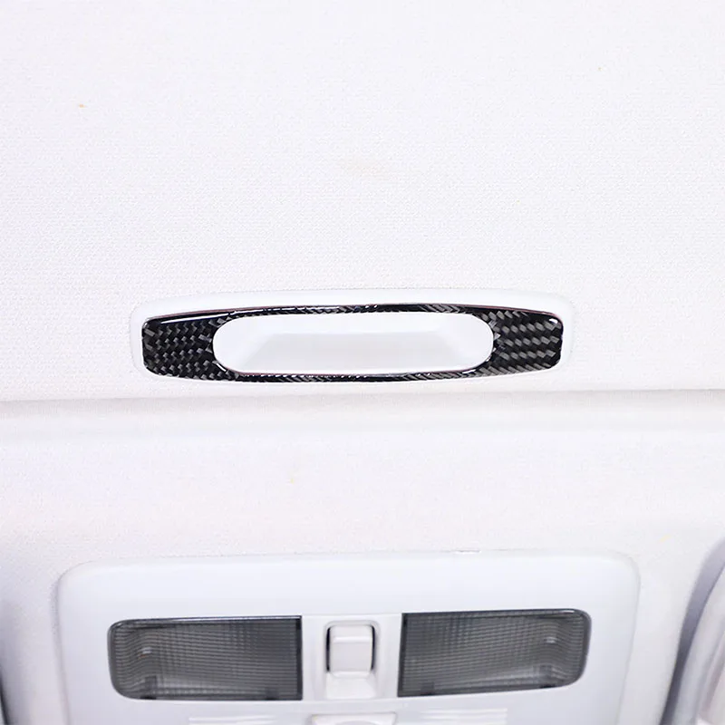 

For Subaru Forester 2013-2018 Soft Carbon Fiber Sunroof Sunshade Switch Handle Frame Cover Trim Sticker Car Accessories