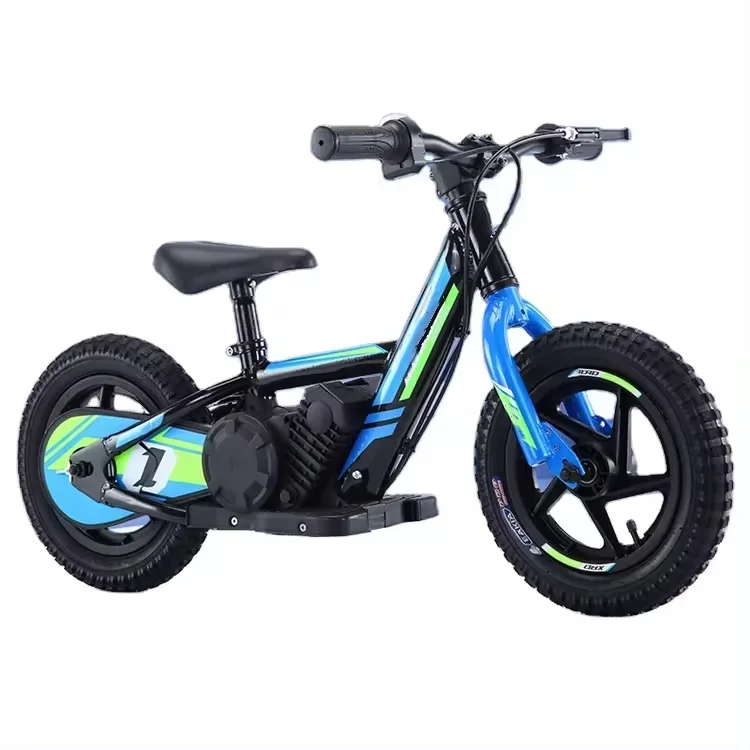 Electric Balance Bike for Kids 24V 100W 2.6Ah Children No Pedal Riding 12inch  16inch Electric Kids Toy Bike