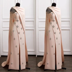 Prom Dress Yipeisha   Exquisite High Collar Line Evening Paillette Satin Floor Length Custom Saudi Arabia