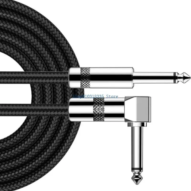  Professional Guitar Cord Noise Reduction Wear Resistant 6.35mm Connection Cord