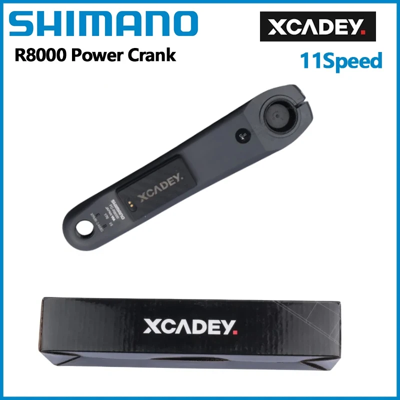 Shimano Ultegra R8000 Crank With Xcadey Power R8000 FC Left Power Shimano Ultegra R8000 Crank With Xcadey Power R8000 FC Left Power