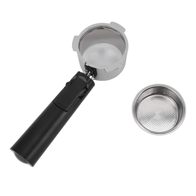 AF93-فلتر القهوة المصنوع من سبائك الألومنيوم، فلتر القهوة بدون قاع مقاس 51 مم لآلات القهوة المختلفة