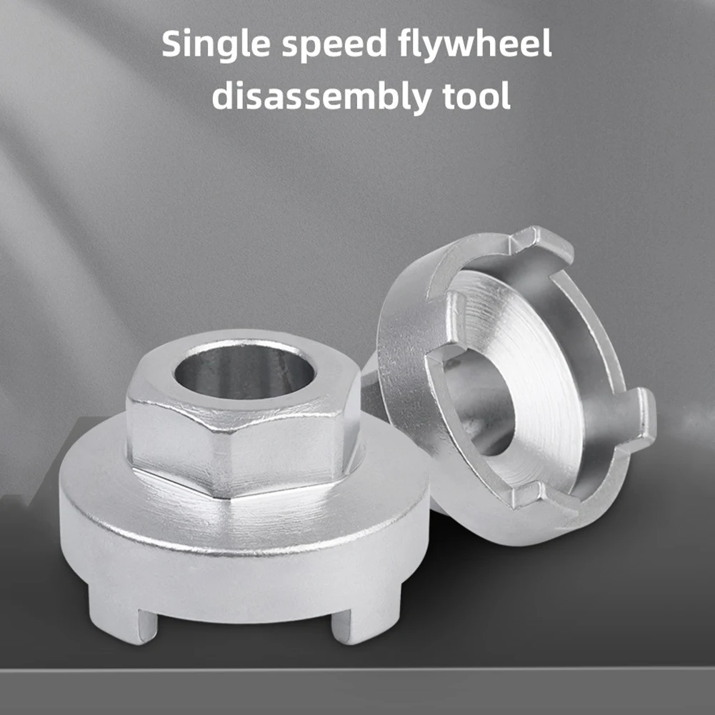 

41mm X 25mm Bike Sprocket Puller Carbon Steel Bike Tool Multitool Heat-treated Carbon Steel Installation Precautions