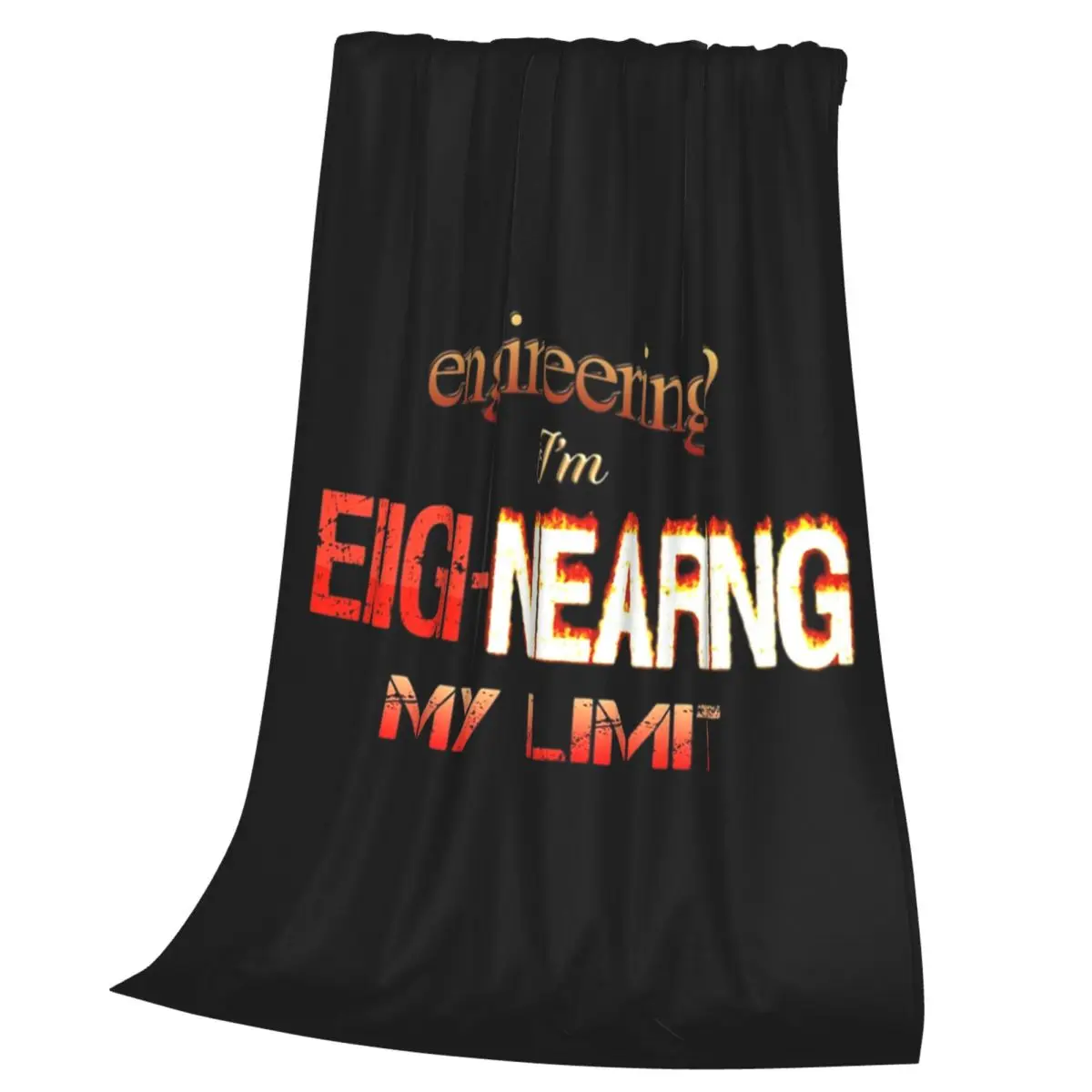 Engineering I'm Engi-nearing My Limit Engineer Pun Blanket Soft Warm Flannel Throw Blanket Bedding for Bed Travel Home Sofa