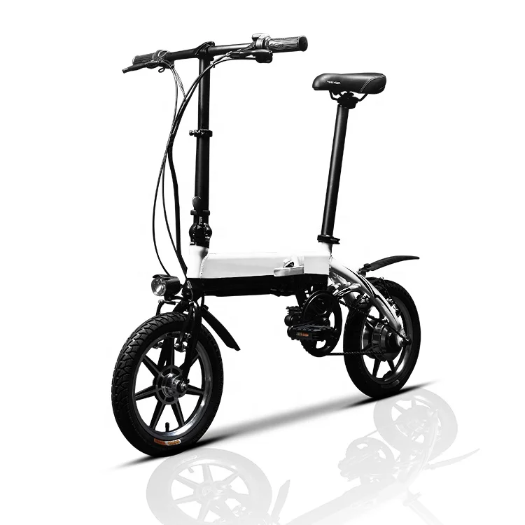 OBX EB14-OW02 Mini Moped Style Electric Bike Small Lightweight 250W Folding E-Bike 36V Lithium Battery 25km/h Max