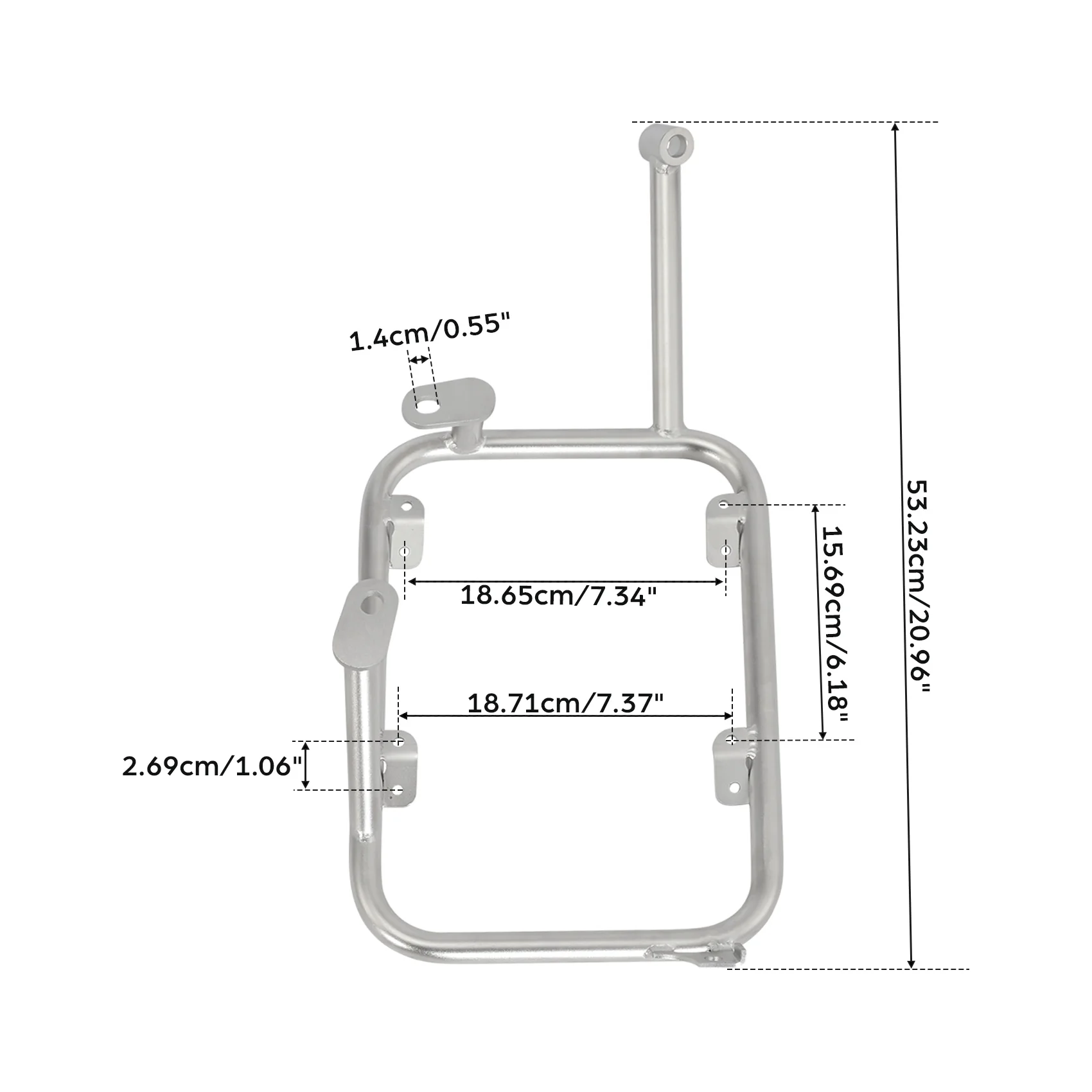 Carrier Saddlebag Pannier Support Rack For BMW R1300GS R 1300 GS 2023-2024 Motorcycle