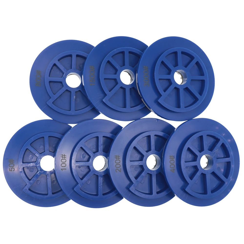 5 Inch Snail Lock Edge Polishing Pad 125 mm Automatic Diamond Grinding Wheel Granite Marble Stone Concrete Abrasive Disc