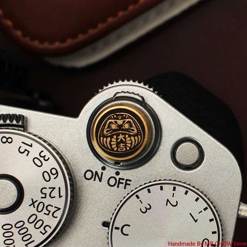 موضوع نمط النحاس مصراع الإصدار زر ل Fujifilm X100V X100VI X-T5 سوني RX10 RX10M4 لايكا Q3 D-LUX8 M10 نيكون Z f ZF