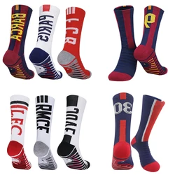 Club Football Non-slip Professional Soccer Socks Sports Breathable Towel Thickened Sock Football Teams Socks For Men Children