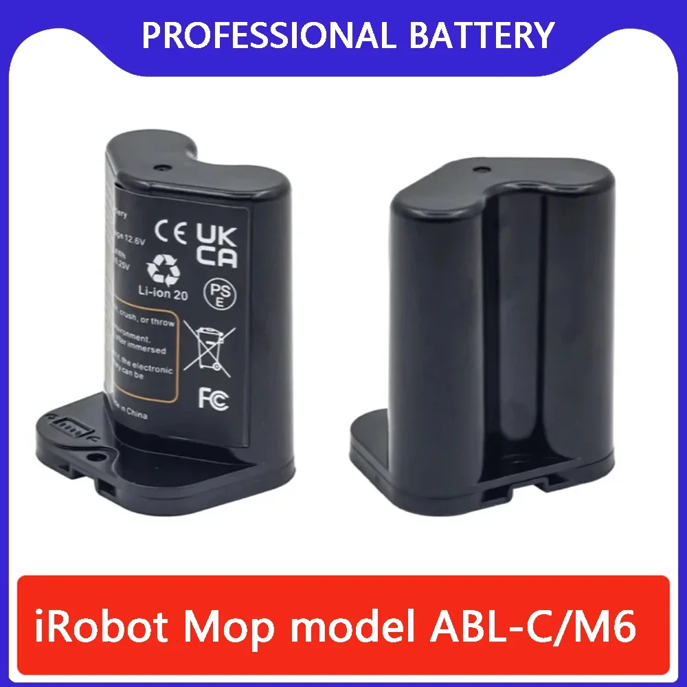 

For iRobot Braava Jet M6 10.8V 3000mAh Rechargeable Li-ion Battery Pack Ultimate Robot Mop model ABL-C/M6