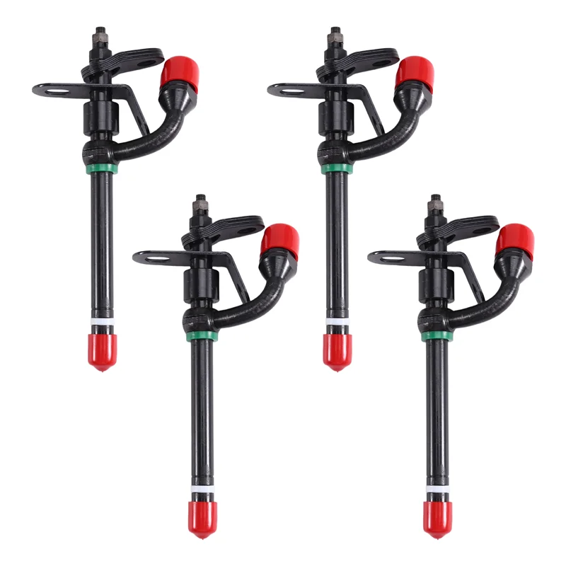 

For John Deere 4045D 6068D 310E 310G Compatible Fuel Injector Pencil Nozzle- 4PCS Set RE57469& RE60062(P/N 32262 28478)