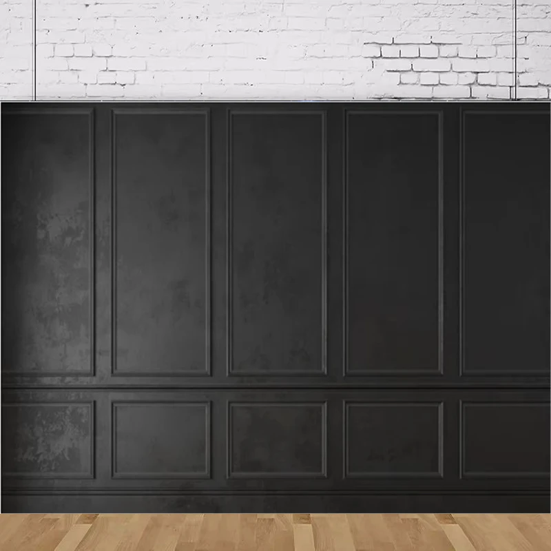 Photography Backdrop Interior Brick Wall Vintage Elegant European Patterns Photo Background Baby Kids Studio Portraits Photocall