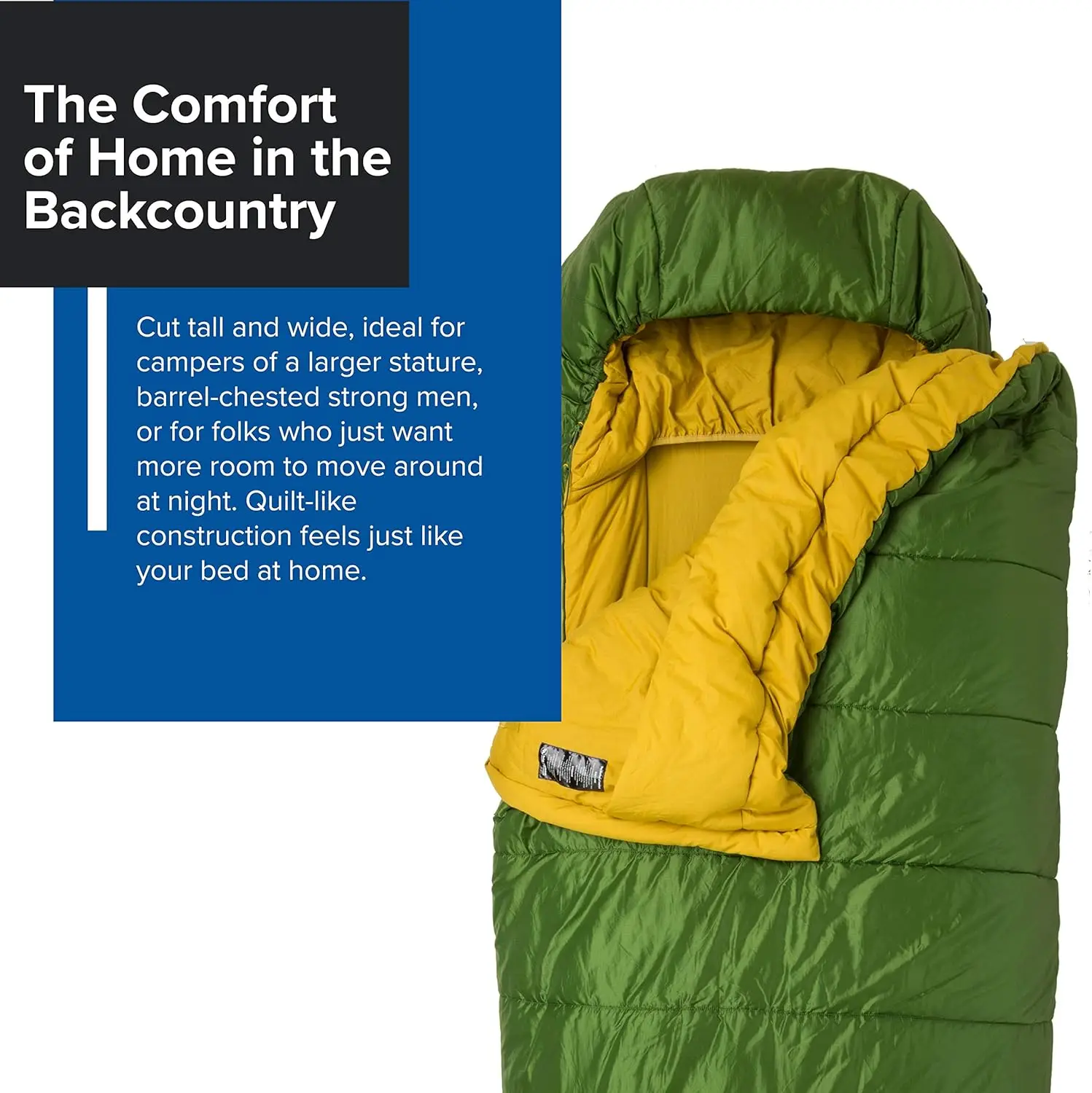 Agnes Echo Park Synthetic Sleeping Bag with FireLine Max Insulation