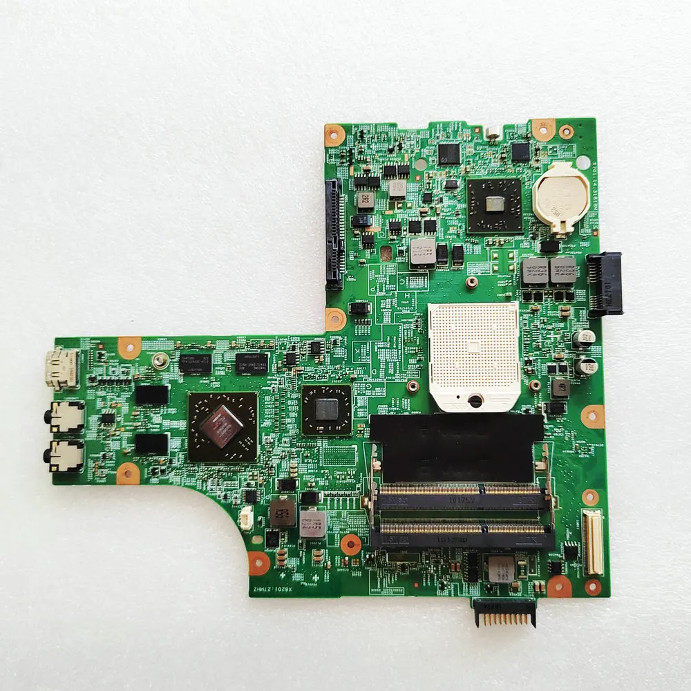 For DELL 15R M5010 Laptop Motherboard CN-0HNR2M 0HNR2M 09913-1 Mainboard 48.4HH06.011 HD4650 1GB DDR3  100% Tested OK