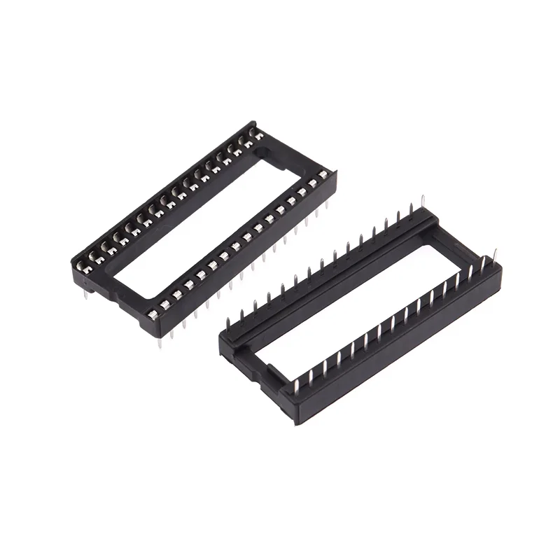 10PCS IC Sockets DIP6 DIP8 DIP14 DIP16 DIP18 DIP20 DIP28 DIP40 pins Connector DIP Socket 6 8 14 16 18 20 24 28 40Pin