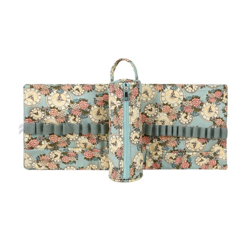 

Portable Knitted Wool Bags Fashine Small Yarn Storage Bag Foldable Cerchet Hooks Bags For Sewing Tools Accessories