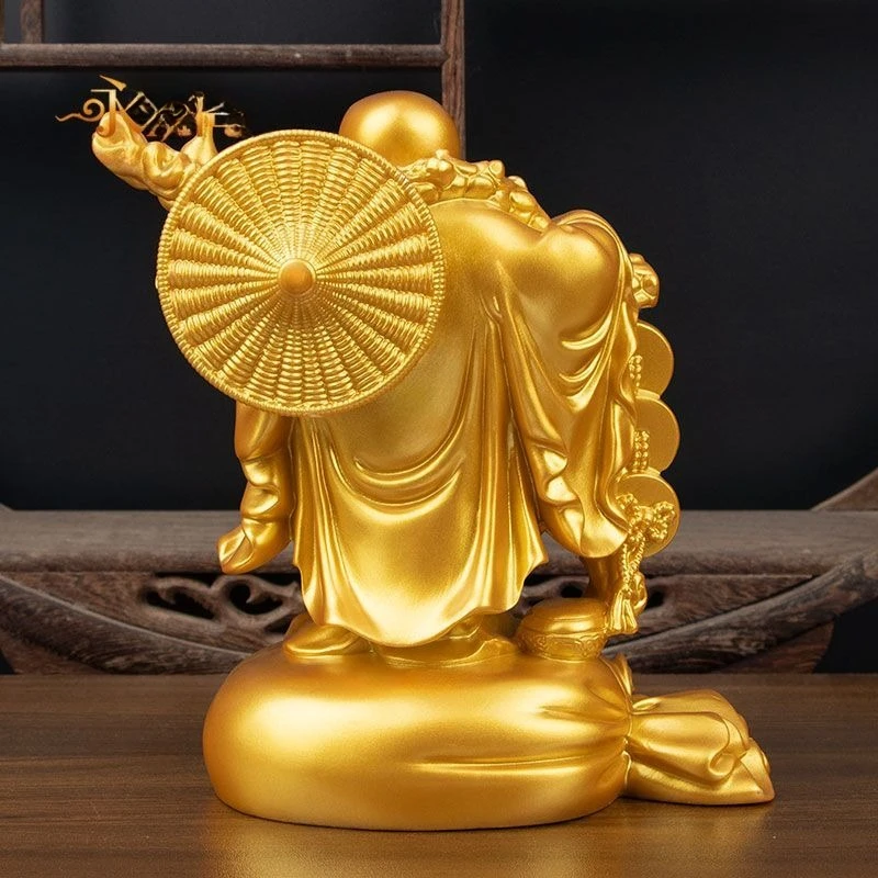 Maitreya Buddha Home for Prosperity Laughing Figurine for The Living Room TV Cabinet Statue