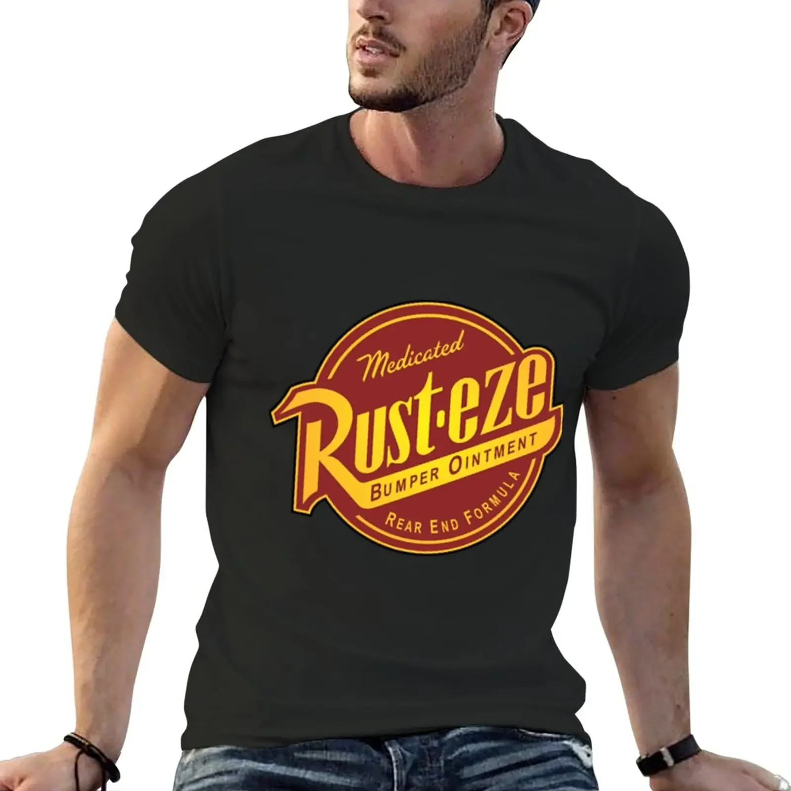 

Rust-eze (Cars) T-Shirt oversizeds quick drying Men's t-shirts