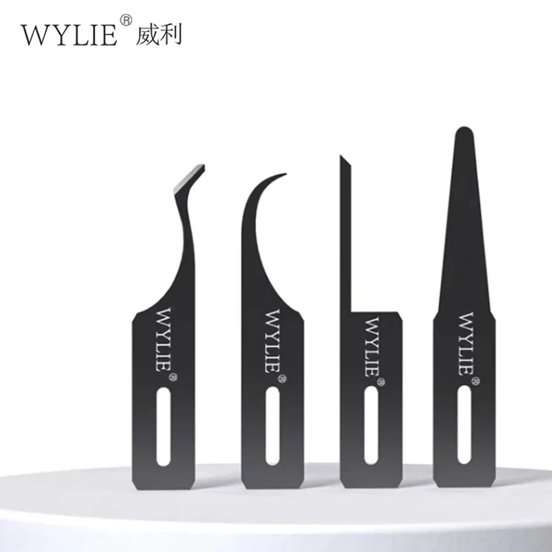 

WYLIE WL-365E 4 IN 1 Multifunctional Glue Removal Blade Hand Grinding Hardness Flexibility Motherboard CPU IC Disassemble Tools