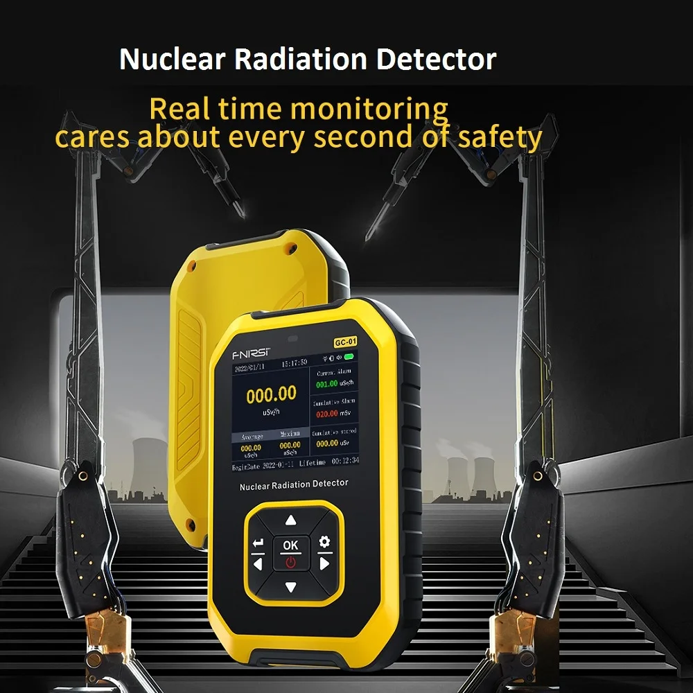 

GC01 Radioactive Tester Nuclear Radiation Detector Geiger Counter Professional Professional X-rays γ-ray β-ray Detecting Tool