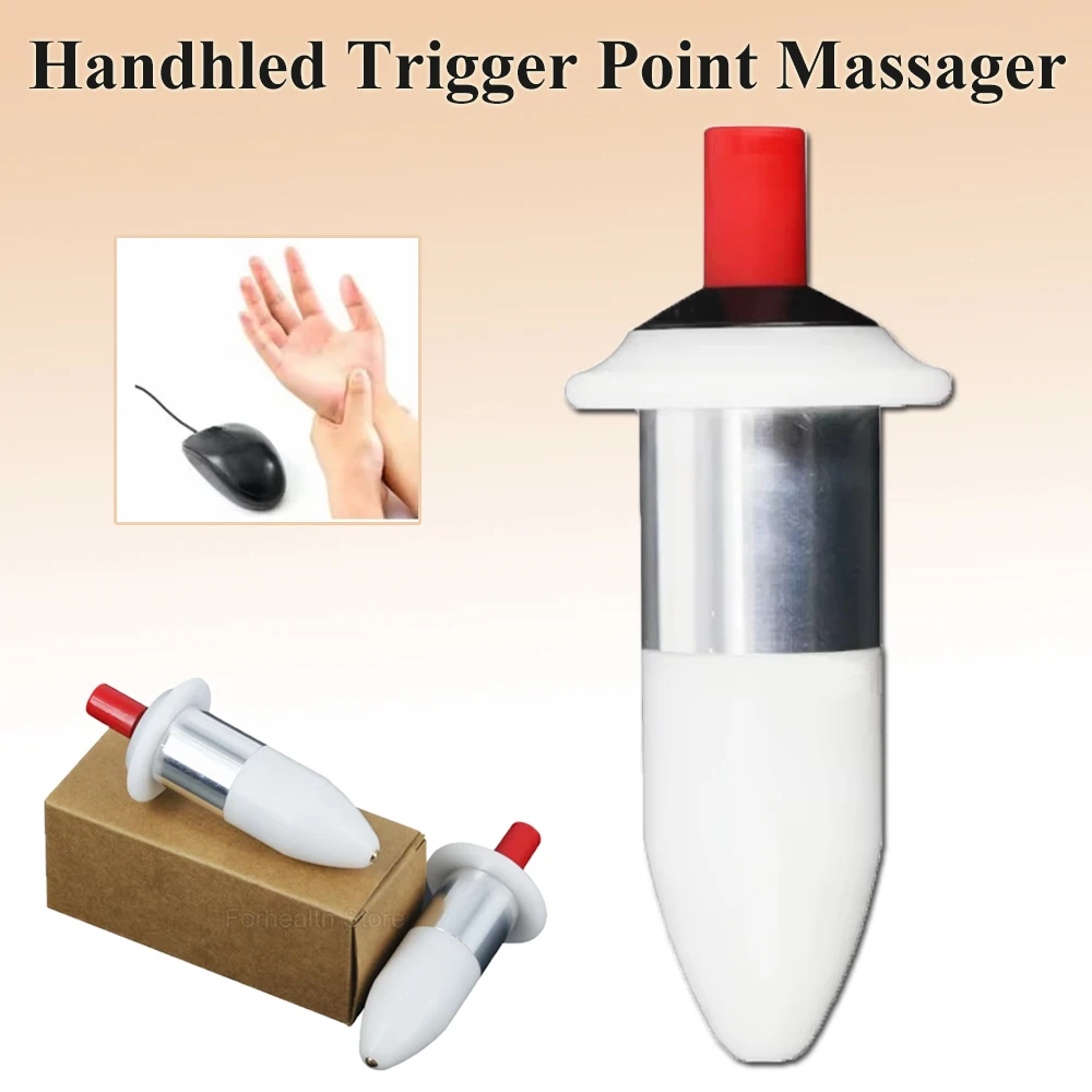 

Портативный ручной массажер триггерных точек, облегчение боли в плечах, инструмент для акупунктурных точек, уход за здоровьем, расслабление мышц