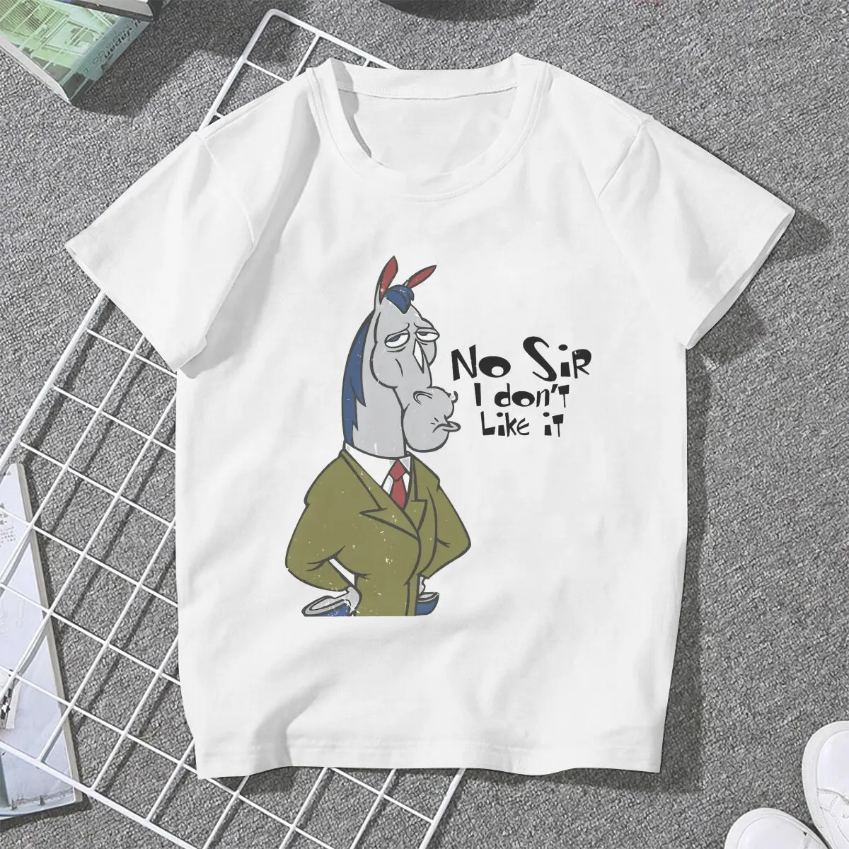 I Do Not Like Game Ren And Stimpy Women T Shirt Fibre Alternative O-Neck Polyester TShirt