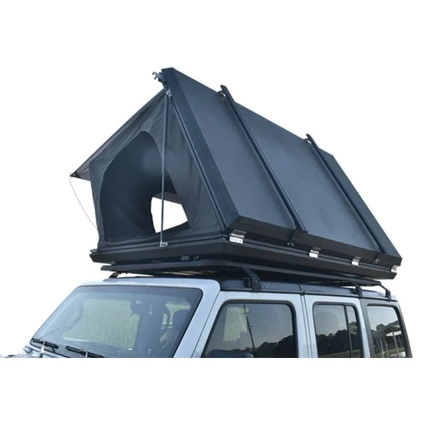 

4x4 Car Foldable Outdoor Aluminum hardshell roof top tent car roof tent