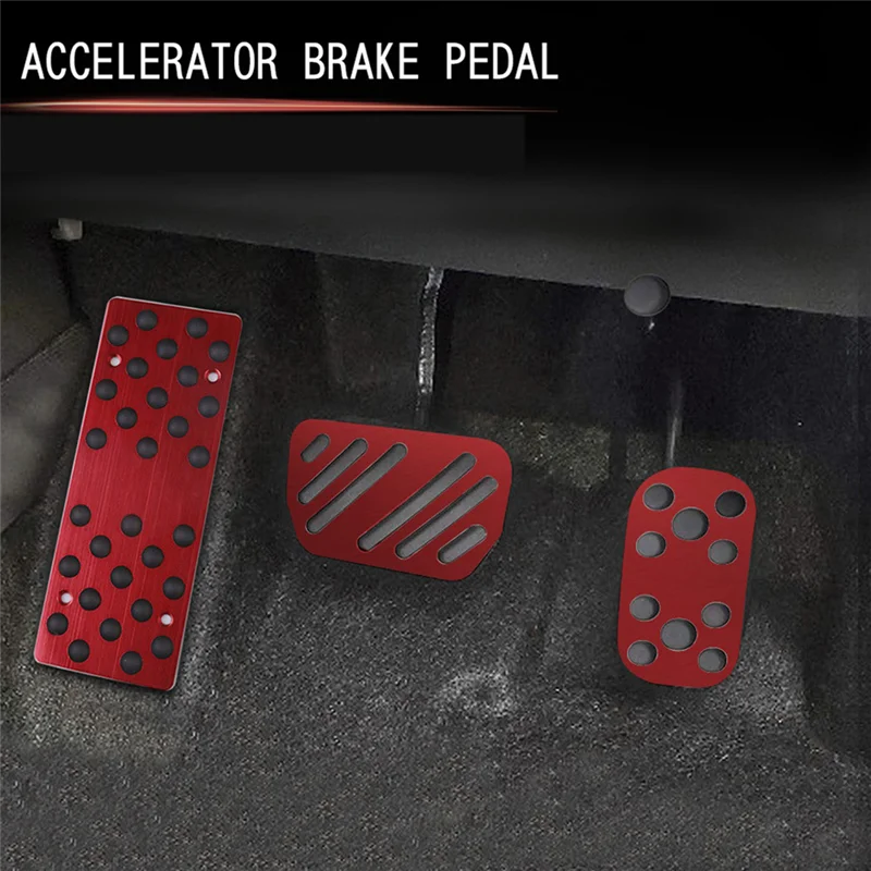 

Car Aluminum Accelerator Pedal Brake Pedal Rest Pedal Foot Pedal Interior Decoration For Toyota Raize 2020-2022-M53K