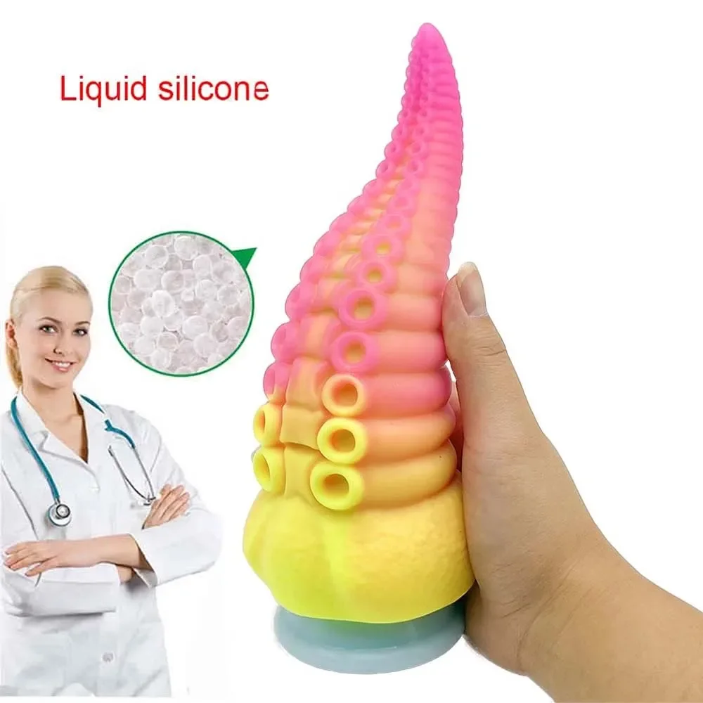 Anal Dildos for Women XXL Plug Octopus Tentacles Huge Silicone Dildos for Anal Sex Toys Prostate Massage Big Butt Plug Sex Shop