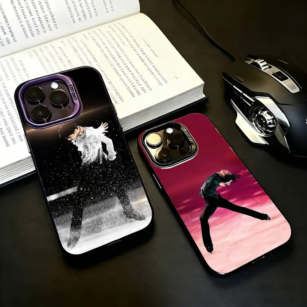 

4A Jump L-Legend Phone Case For iPhone17,16,15,14,13,12,11 Plus,Pro Max Black Candy silver phone case