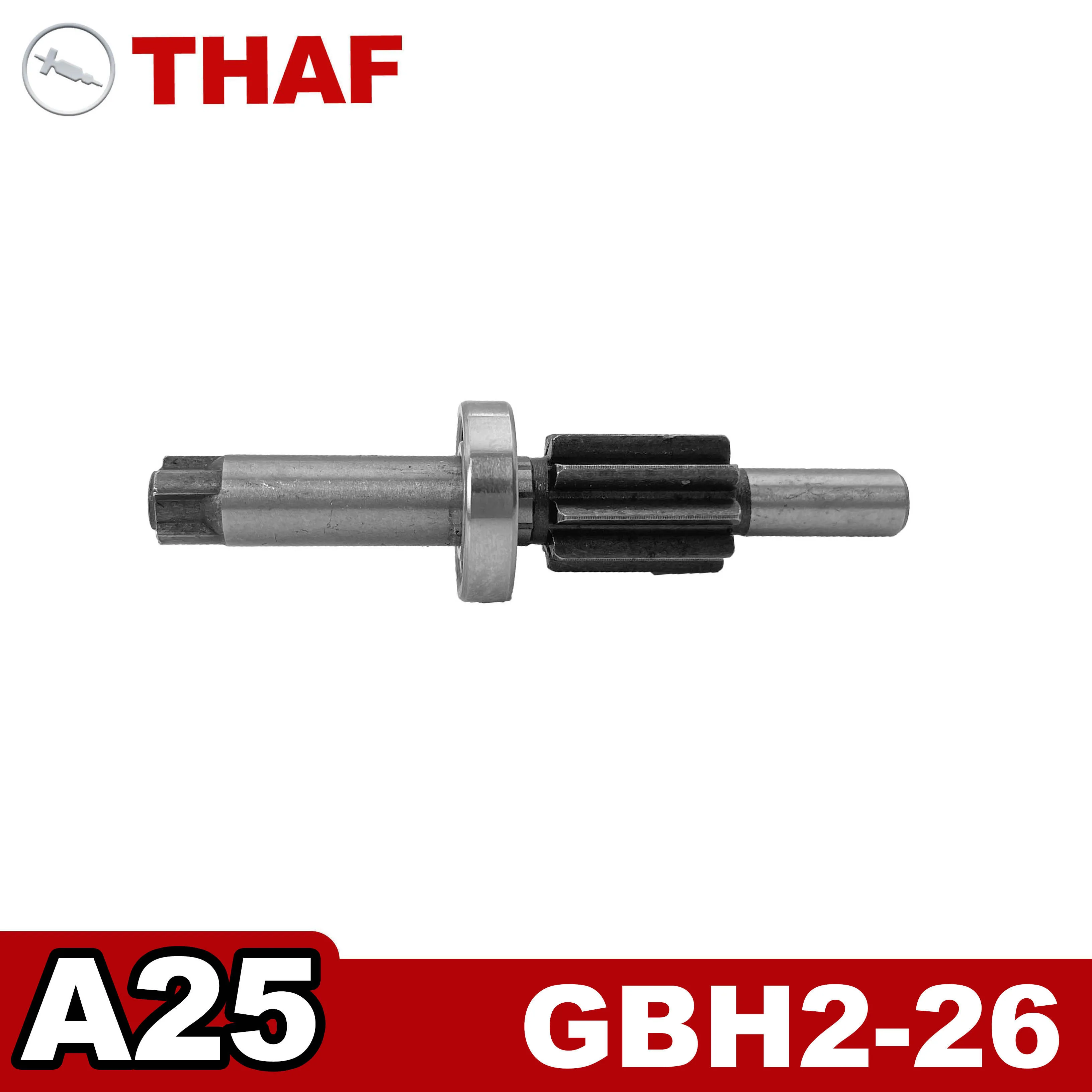 Toothed Shaft Plain bearing Switching Element Replacement Spare Parts For BOSCH Electric Rotary Hammer GBH2-26 A25