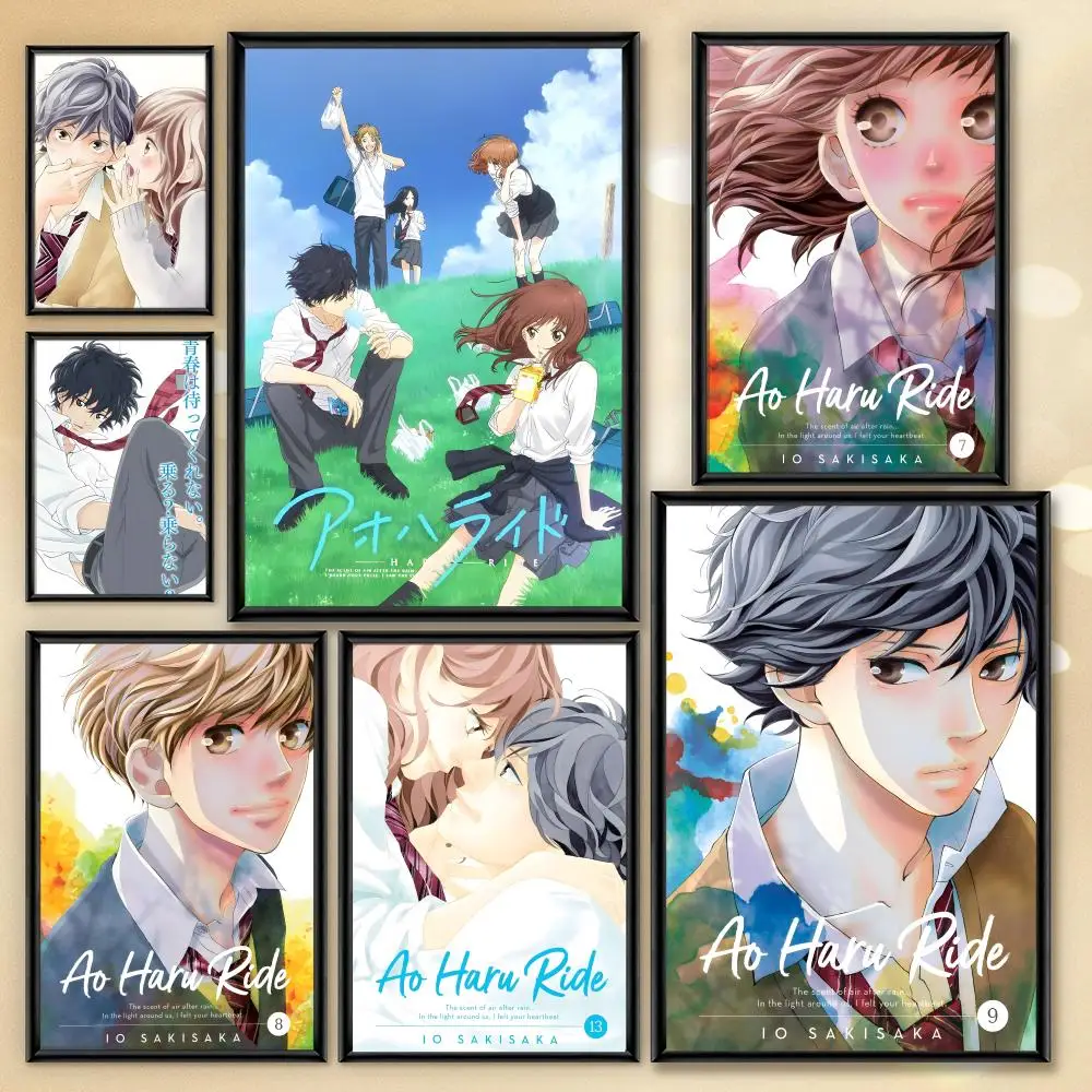 

Anime A-Ao Haru Ride Poster Modern Art Print High Quality Wall Decor For Living Room Bedroom Office Entryway Stylish Statement