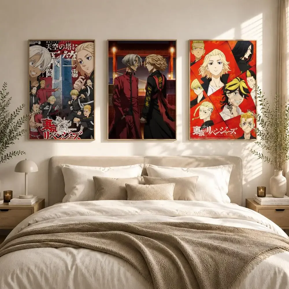Tokyo Revengers Mikey Poster HD art sticky wall waterproof home living room bedroom bar aesthetic decoration