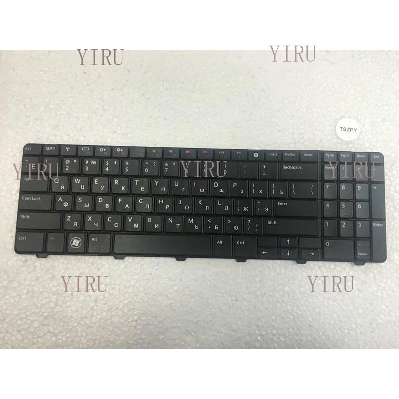 L+ New For Dell Inspiron 15R N5010 M5010 5010 Russian RU Keyboard Laptop Components