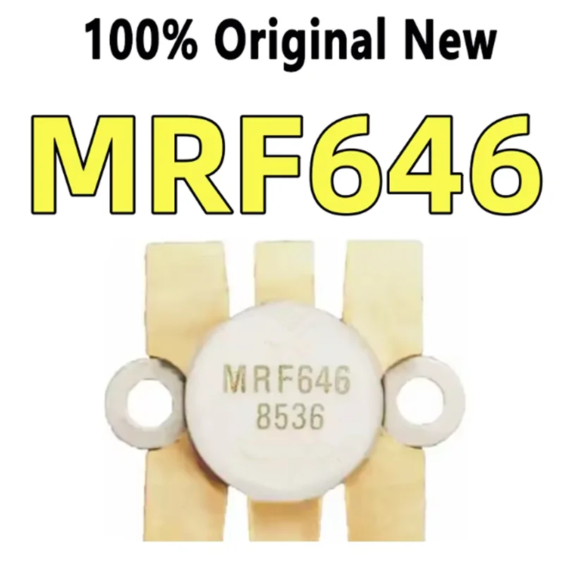 

100% протестировано MRF646 mrf646 [36 В 9 А 45 Вт 470 МГц УПАКОВКА .500 6L FLG] - Высококачественный транзистор