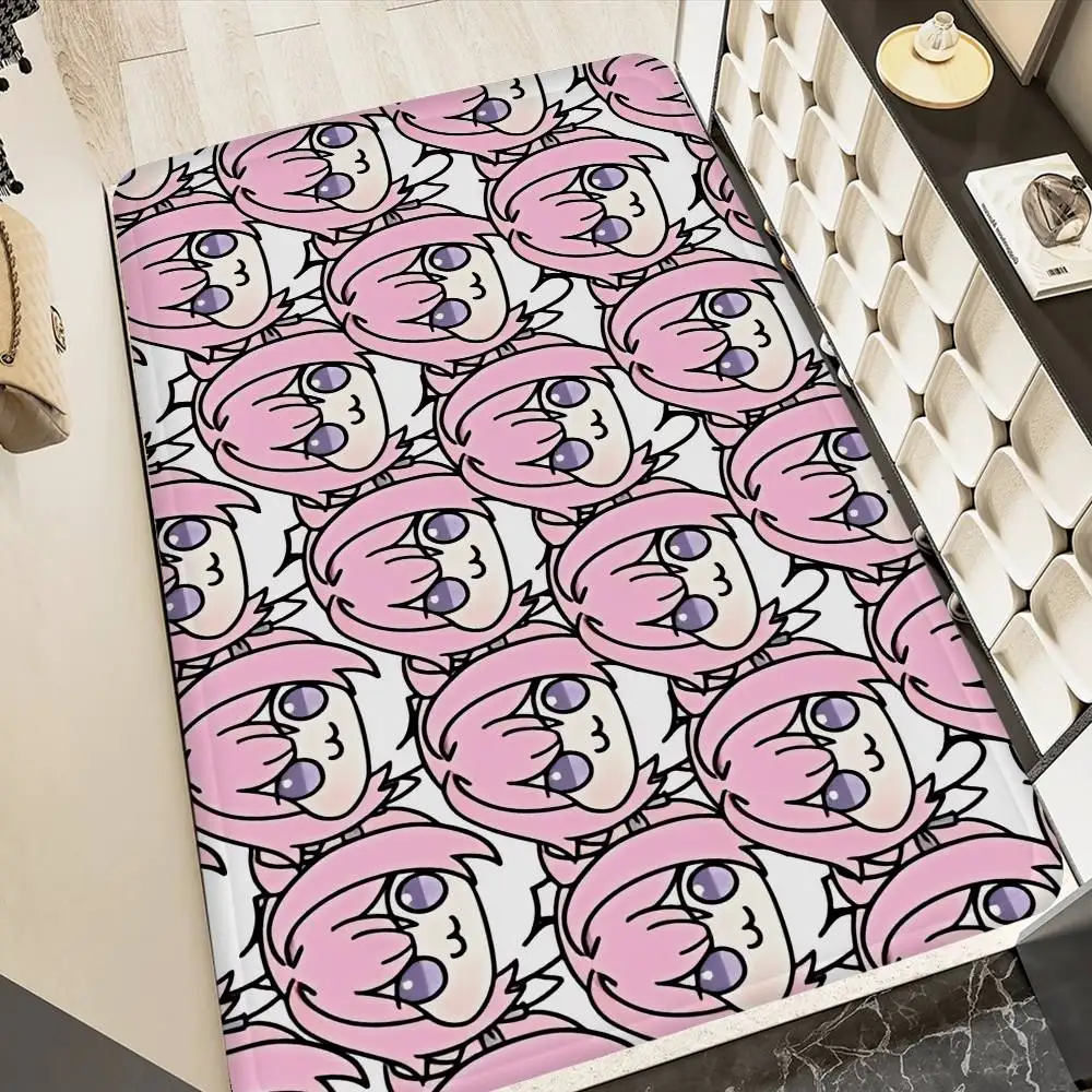 

D-Dorothy DORO Cartoon Animation Floor Mat Cheaper Anti-slip Modern Living Room Balcony Printed Bedside Mats
