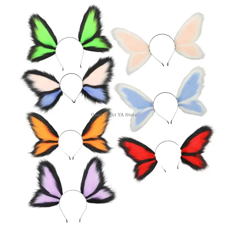 

Animal Ears Hairband Headband Elf Ears Hair Accessory Halloween Dress Up Costume
