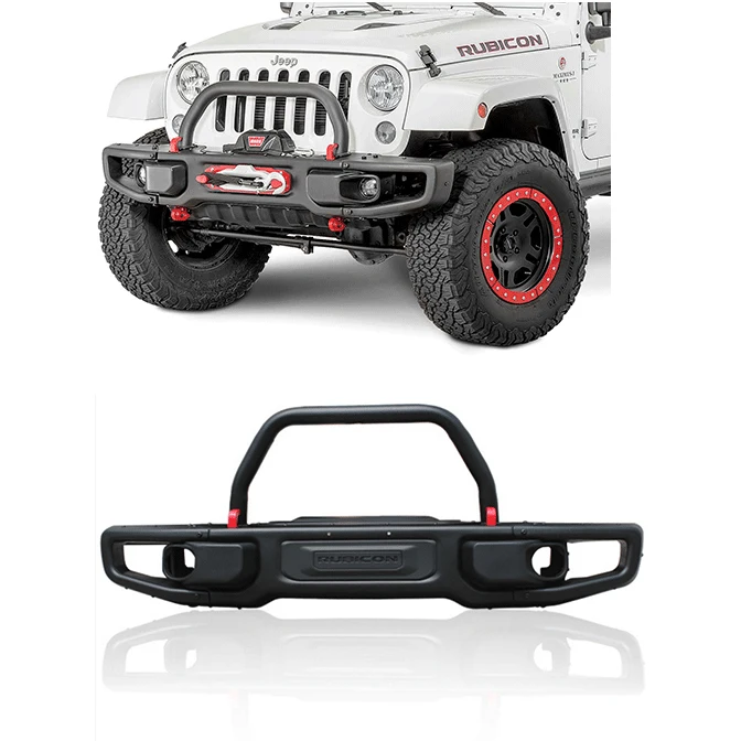 

Include Fog Light 10th Anniversary Style Front Bumper with U-shaped Tube for Jeep Wrangler JK/JL